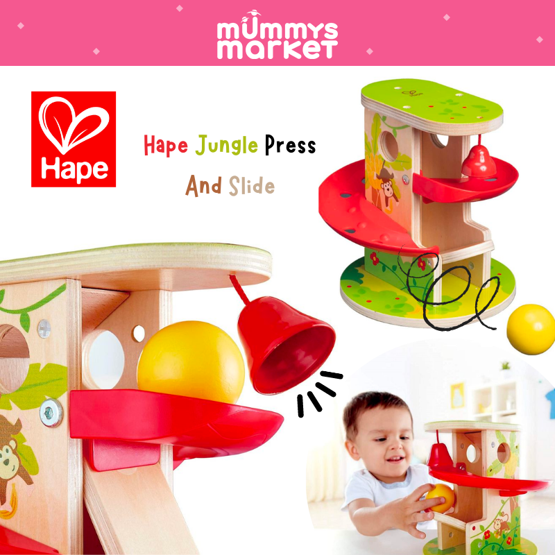 Hape Jungle Press And Slide (E0508)